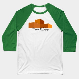 A Very New Mexico Happy Holidays Baseball T-Shirt